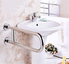 Maniglioni da Bagno Doccia Rails Sicuro corrimano corrimano in Acciaio Inox cassaforte e Bagno Maniglia 60 Centimetri Senza Problemi * 17,5 Centimetri Accessori da Bagno