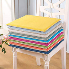 HYLX Cuscino Sedile, Cuscino Sedia, Cuscino Sgabello Rotondo, Cuscino Sedia Floreale Antiscivolo in Cotone Spesso, per Giardino, terrazza Esterna
