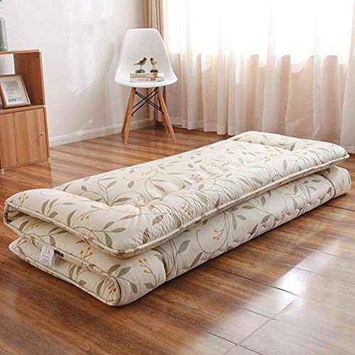 huan Spesso Futon Tatami Piano Materasso, Giapponese Tradizionale Qui Seam Pieghevole Sleeping Pad, Adatto a dormitorio (Size : 100x200cm(39x79inch))