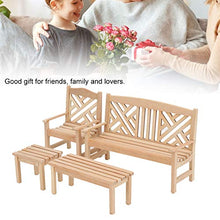 Dollhouse Toy Vivid Image Outdoor Dollhouse Decor, Dollhouse House Tavoli Sedie, Regalo da Collezione Kids per 1:12 Doll House(Mini Outdoor Garden)