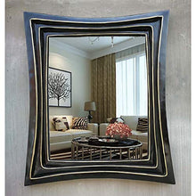 Specchi da Parete per Bagno Specchio A Parete Specchio da Toeletta Semplice Specchio da Toeletta Specchio da Bagno Specchio da Bagno Quadrato Specchio Decorativo da Ingresso 67x57cm