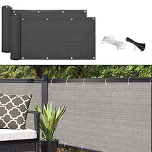 YLSZHY - Protezione per la privacy del balcone, 3 x 16,5 m, protezione antivento per appartamenti, cortile, patio, portico, protezione UV traspirante