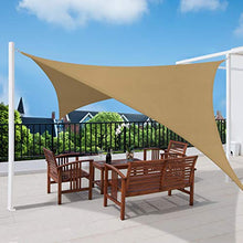 Sol Royal Tenda a Vela Impermeabile 400x200 cm SolVision PS9 - Protezione Anti Raggi UV - Sabbia - Rettangolare
