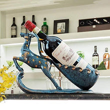 Semplicità Elegante Cervo Scaffale per Vino Rosso Decorazioni per il Raffreddamento Del Vino Regalo per Inaugurare la Casa Europea e Americana Casa Sposi Artigianato in Resina Ornamenti Animali Fatti