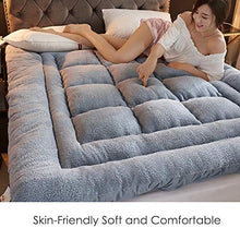 KOKIN Materasso Tatami Giapponese Ispessimento Materasso Futon Pieghevole in Peluche, Materassi Letto futon Soggiorno Tappetino Yoga Tappetino Universale Quattro Stagioni,A,120 * 200cm