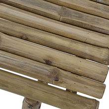 Gartentraum Robusto Tavolo da Salotto in bambù 120cm - Tavolino Bambana