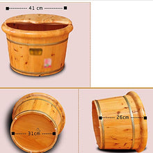 ZMYP Foot Spa Piedi Vasca Piede Bagno barile di Legno Piede Secchio Piede Massaggio pediluvio Salute barile