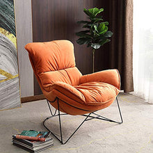 DYCLE Poltrona da Giardino Patio Relaxer Sofa Chair per Uso Esterno o Interno Cuscino Rimovibile Quattro Stagioni Sedie a Sdraio, Supporta 300 kg