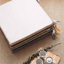 HYLX Cuscino Sedile, Cuscino Sedia, Cuscino Sgabello Rotondo, Cuscino Sedia Floreale Antiscivolo in Cotone Spesso, per Giardino, terrazza Esterna