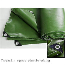 MTYLX Tarpaulin All'Aperto, Telo Impermeabile Pesante Tarpa Tessuto Di Tela Di Tela Di Tela Spessa Linoleum Sole Panno Panno Capannone Resistente All'Usura Pvc 0.7Mm - 700 G/M²,Verde,2X 3M.