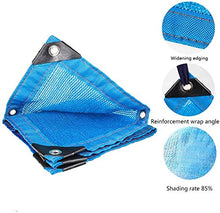 Rete ombreggiante 85% Panno ombreggiante Blu per la Protezione Solare per parchi di divertimenti Piscina Giardinaggio Fiori Ombra Personalizzabile per serraZHENG