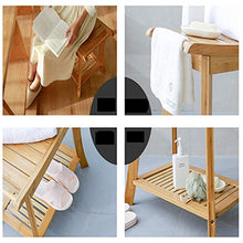 Sedie da bagno, sgabelli da bagno, sgabelli da doccia, sgabelli in legno, tavoli da pranzo e sgabelli antiscivolo, sgabelli da toilette domestici per anziani, struttura in legno curvato in bambù, co