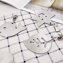 Xzbnwuviei, clip per tovaglia in acciaio inox, 4 pezzi, clip per appendere la tovaglia in acciaio inox, morsetti multifunzione per tovaglia da picnic