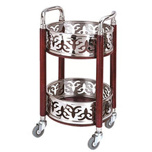 Jia He Carrello Carrello a cremagliera - Carrello portautensili per Carrello di Bellezza con Carrello Vino da Vino Carrello portautensili Portatile a Quattro Ruote