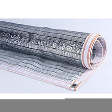 KDDEON Rete Ombreggiante in Maglia di Alluminio,Panno Ombreggiante Traspirante Resistente all'85% ai Raggi UV,Rete Telo Ombra con Anelli di Tenuta,per Serra,Cortile,Giardino (4x6m/13x20ft)
