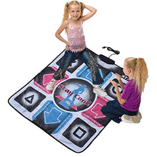 AFANG Gioco Ballo Resistente Antiscivolo, Resistente All'abrasione Tappetino Ballo, Ballerino Mat Play Connessione USB PC Regali Bambini 3D Somatosensoriale Sportiva Genitore-Figlio