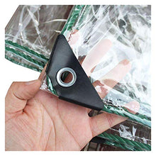 LXHONG Tela Cerata Spessa 0,5 Mm, Telone Pieghevole, Teloni in PVC Resistenti per Tetto Parco Divertimenti Posto Auto Coperto PVC, 54 Dimensioni (Color : Chiaro, Size : 1.9x2.4m)