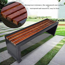 GaoF Panchina da Giardino panchina da Giardino panchina da Giardino, Poltrona da Giardino in Metallo massello con terrazza Centro Commerciale 2-3 posti, Sedia da Portico da Cortile Resistente alle