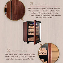 Umidificatori Humidor Armadio for Sigari Refrigerazione Domestica E Armadietto for Sigari Idratante Humidor A Temperatura E umidità Costanti Sigaro Alcolico di Grande capacità
