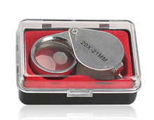 SaySure - Mini 20 x 21mm Jeweler Loupe Eye Magnifier Magnifying Glass