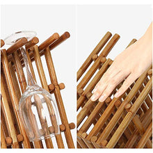 WEI-LUONG Titolare Wine Rack Bottiglia di Vino casa di Legno Solido Vino Shelf Wine Rack