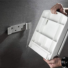 JTKDL Sgabello Pieghevole in ABS Resistente Sedile per Doccia Pieghevole Impermeabile Sgabello per Bagno A Parete per Bagni Spogliatoi Corridoio Guardaroba