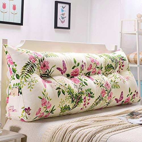 HYY-YY - Testiera per divano con schienale doppio, morbida, per letto Tatami, cuscino lombare in vita, colore: Q, dimensioni: 90 cm