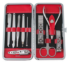 SaySure - Manicure Nail Clippers Cleaner Cuticle Grooming Kit Case Set