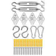 Redxiao 【𝐏𝐫𝐢𝐦𝐚𝒗𝐞𝐫𝐚 𝐕𝐞𝐧𝐝𝐢𝐭𝐚】 Fibbia a rombo Portatile Durevole e di Lunga Durata, Attacco Hardware per Tenda da Sole ad Alta durezza, per Arrampicata all'aperto