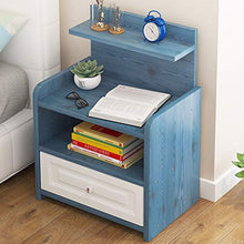 Comodino Moderno in Legno massello Minimalista Scaffale Camera da Letto Piccolo Armadio Semplice Armadio Economico Mini armadietto FANJIANI