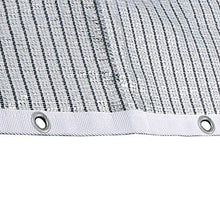 Rete Riflettente Di Alluminio Del Foglio Di Alluminio, Panno Bianco D'argento Dell'ombra Dell'isolamento Dell'automobile Della Serra, 75% Della Rete Resistente All'ombra Di Sunblock for Il Cortile Del