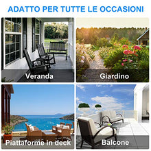 Outsunny Mobili da Giardino in Rattan Set 1 Tavolino e 2 Sedie da Giardino Pieghevoli 3pz Nero