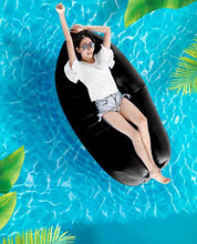 HongTeng Divani Sofà Gonfiabile all'aperto del sofà dell'Aria del sofà della Spiaggia del sofà della Luce del sofà Gonfiabile all'aperto Portatile del Cuscino 235 × 70cm (Color : Red)