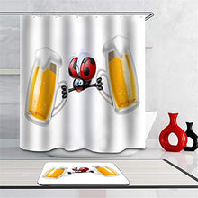 LIYAN Combinazione Bagno. Immagini Chiare E Colori Vivaci Rendono Il Tuo Bagno Pieno di Vita. Accessori da Bagno. Coccinella Che Beve Birra.