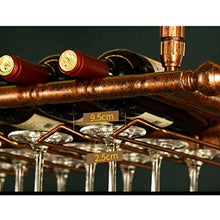 LWW Wine Rack, cremagliera soffitto Vino/regolabile altezza d'attaccatura della cremagliera della bottiglia di vino del ferro del metallo cremagliera Wine Glass,150 30cm *