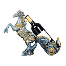 LHQ-HQ Bottiglia di Vino Wine Rack Rack Domestica Wine Rack Soggiorno Horse Wine Car Bottle Rack Creativo Decorazione della Resina Ornamenti