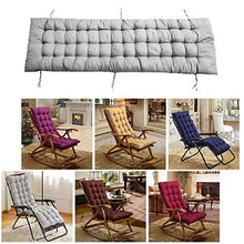 TOPmountain Cuscino per Sedia con Schienale Alto per Interni/Esterni/Giardino, per Sedia a Dondolo, Imbottiture Spesse per Chaise Longue, Lettino, Altalena, Panca, Divano, Poltrona reclinabile