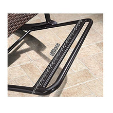 XinQing-Sedia a Dondolo PE in Rattan Sedia a Dondolo per Adulti per Adulti Camera da Letto Anziani Soggiorno Giardino Cortile Cortile Launa per Il Tempo Libero Sedia 100x96x52cm
