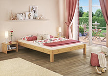 Erst-Holz Solido Matrimoniale futon in Pino per materasso140x200 con doghe rigide 60.35-14