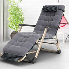 Mzl - Poltrona reclinabile da esterno Zero Gravity, con sedie imbottite e regolabili, inclinabile per piscina, patio, giardino, spiaggia, supporto 150 kg
