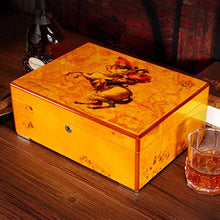 Cigar Box, Cigar Humidor Legno di Cedro Cigar Box Cigar Box Collection Idratante Box Grande capacità 4 Opzionale Alta qualità (Size : A)