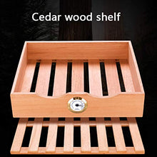 Umidificatori Humidor Armadio per Sigari Idratante A Temperatura Costante Intelligente Armadio per Sigari di Legno di Cedro Piccolo Armadio per Sigari Domestico può Contenere 120 Sigari