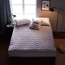 zyl Materasso Tatami Futon Portatile Giapponese Materasso Addensato per Studenti Materasso Resistente e Morbido Antiscivolo Materasso Peluche Usato per Yoga Meditazione Campeggio Grigio 150x200c
