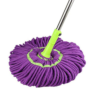 SSAYY Spray Mop Mop per La Pulizia dei Pavimenti Mop A Risparmio Energetico Panno di Lavaggio in Plastica Cuscinetti in Microfibra Autolavaggio Mop Secchio Tondo