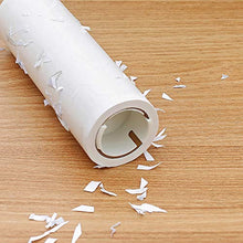 LLQM Bastoncino per Capelli, Rullo appiccicoso di Polvere, Carta Antipolvere può Essere Strappata in Diagonale, Spazzola per Rullo 16 cm, Feltro per Rimuovere peli e Polvere