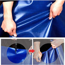 MHBGX Tela Cerata Resistente Impermeabile All'Aperto, Tela Cerata Blu Del Pvc Fatta Di Tela Cerata da 550 Grammi/Metro Quadro,un,3,8X4,8 M