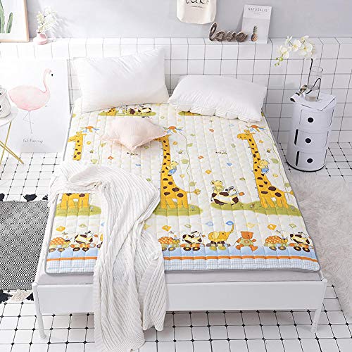 YXXCD Tatami Materasso Materasso Letto Futon, Cotone Pavimento Tatami Tappetino Giapponese Morbido Pieghevole Dormire Domestico Camera da Letto Student-b 200x220cm(78x86inch)