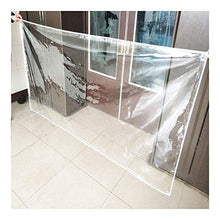 XWZH Telone Impermeabile Impermeabile Trasparente incatramata a Prova di Pioggia e Impermeabile Rivestimento in Legno macchinari in Auto Piscina (Color : Silver, Size : 1x2m)