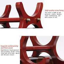 LHQ-HQ Vino Rack di Legno for la casa Bar di Home Decor Studio Volte 26 u0026;16,5 u0026 Volte;21,5 Centimetri Rosso Scuro
