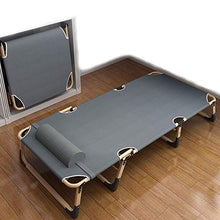 TWW Letto Pieghevole Letto Singolo Siesta Casa Semplice Pausa Pranzo Letto Escort Portatile Multifunzionale Letto da Campo Reclinabile per Ufficio
